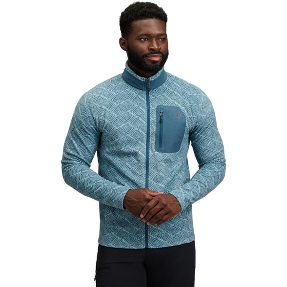 On Body Image of color Granola/Midnight Blue