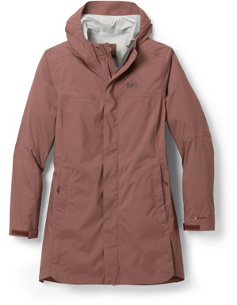 REI Co-op Rainier Long Line Rain Jacket - Women's | REI Co-op