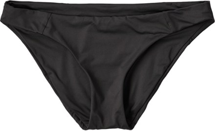 black swim bottoms women's