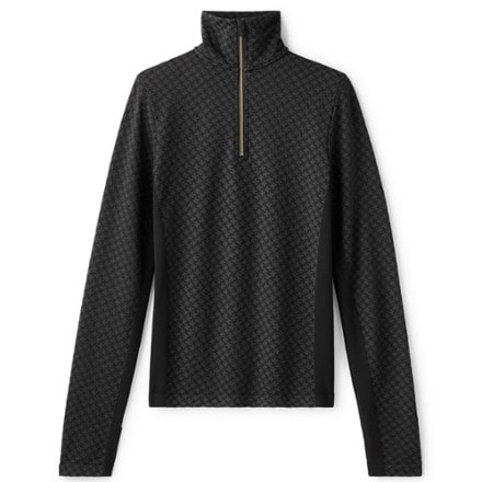 RHONE Apres Houndstooth Quarter-Zip Base Layer Top - Women's 0
