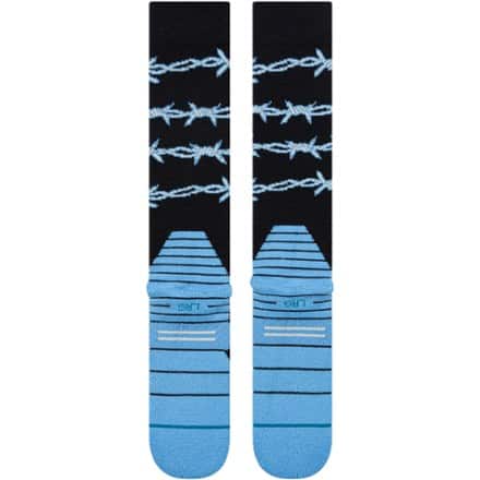 Stance Barbed Wire Mid Poly Snow OTC Socks 2