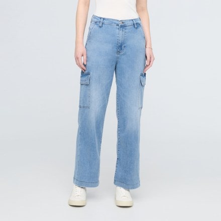 DUER Performance Denim Lite High-Rise Cargo Jeans - Women's 0