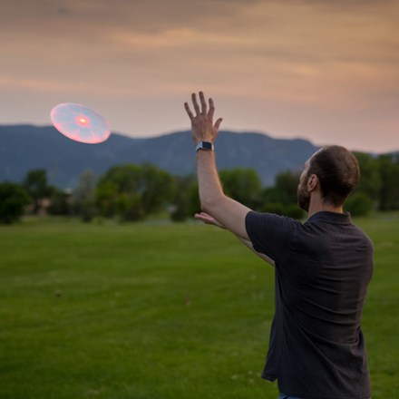 Nite Ize Flashflight Rechargeable Light-Up Flying Disc - Disc-O Tech 8