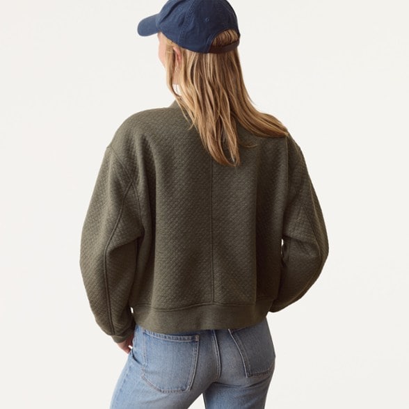 On Body Image of color Olive Heather