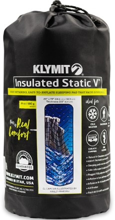 Klymit Static V Insulated Sleeping Pad Rei Outlet