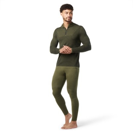Smartwool Intraknit Thermal Max Merino Quarter-Zip Base Layer Top - Men's 2
