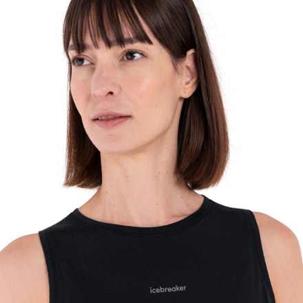 Icebreaker Merino Blend 125 Cool-Lite Speed Tank Top Motion AOP - Women's 3