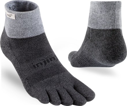 Injinji Trail Midweight Mini-Crew Socks 0