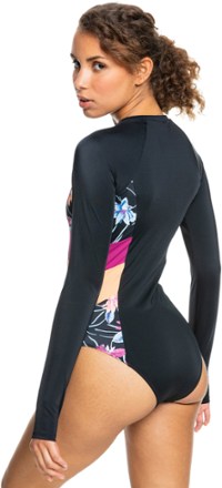 Roxy Active Long-Sleeve UPF 50 One-Piece Swimsuit - Women's 2