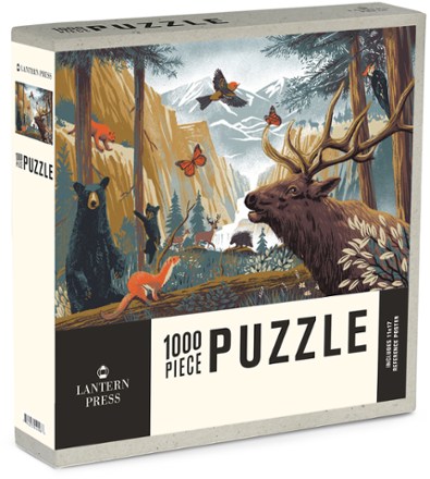 Lantern Press Woodlands Oasis Puzzle - 1,000 Piece 0