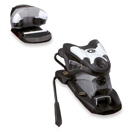 DIN .75-4.5 *NEW* Black White Grey ROSSIGNOL Comp J Ski Bindings Youth Jr 