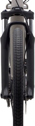 electric bike tire and front suspension