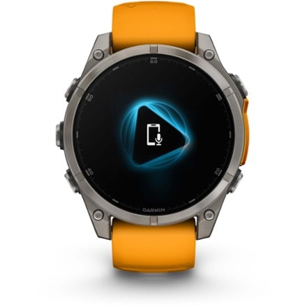 Garmin fenix 8 AMOLED Sapphire Built-in speaker and mic