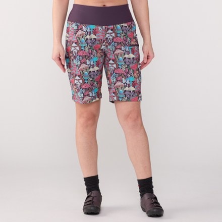 SHREDLY Limitless 11" Stretch Waistband High-Rise Bike Shorts - Women's 1
