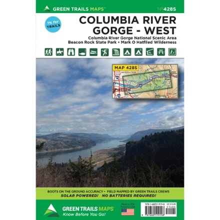 Green Trails Map 428S - Columbia River Gorge - West 0