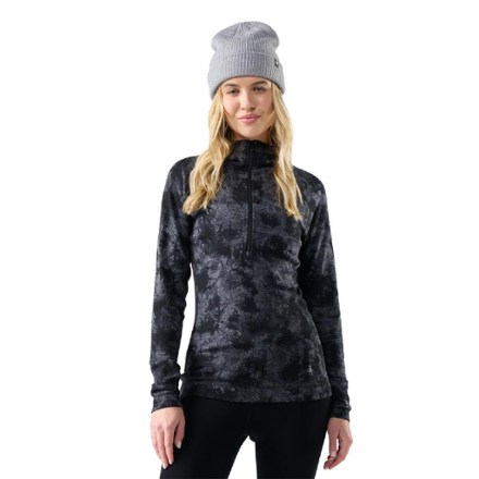 Classic Thermal Merino Half-Zip Base Layer Hoodie - Women's