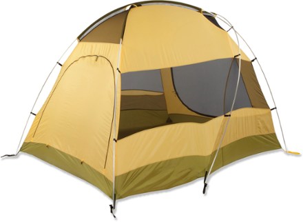 Tent Door Closed Option 1 (Yellow/Moss)