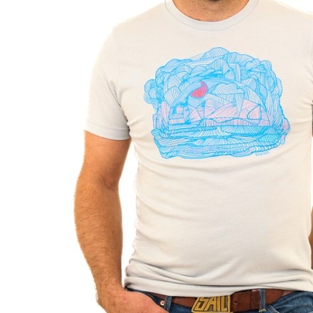 Slow Loris Cloud Lines T-Shirt 2
