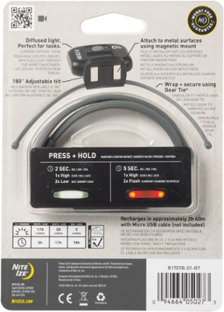 Nite Ize Radiant 170 Rechargeable Task Light 7