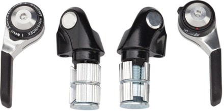 microSHIFT Bar-End Shifter Set - 2/3 x 9-Speed 0