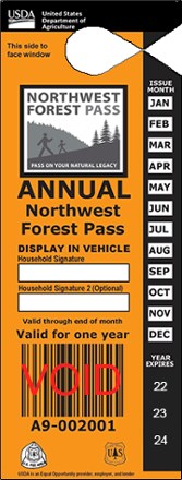  Annual Northwest Forest Pass 0