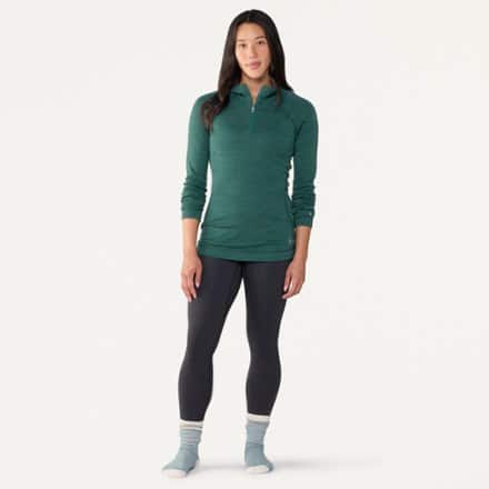 Smartwool Classic Thermal Merino Quarter-Zip Base Layer Top - Women's 3