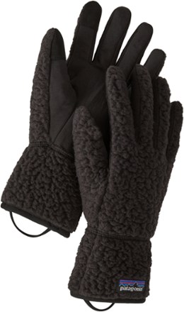 Gants En Polaire Retro Pile Dark Natural Patagonia - Homme