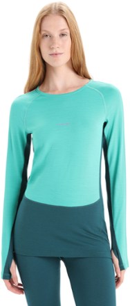 200 ZoneKnit™ Merino Long Sleeve Half Zip Thermal Top - Icebreaker (US)