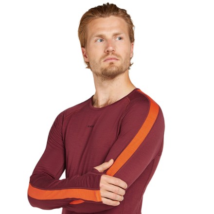 Icebreaker 200 ZoneKnit Long-Sleeve Crewe Base Layer Thermal Top - Men's 4