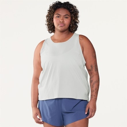 REI Co-op Swiftland Grid Running Tank Top - Women's 1