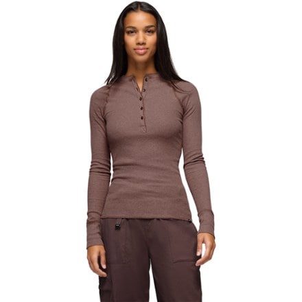 prAna Touchstone Henley Shirt - Women's 1
