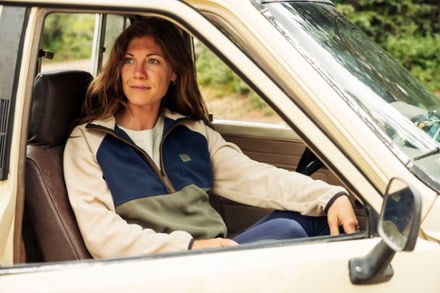 Topo Designs Vista Quarter-Zip Lightweight Fleece Pullover - Women's 6