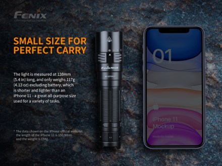 Fenix PD40R V2.0 Flashlight 7