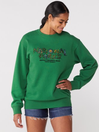 Parks Project National Parks '90s Crew Sweatshirt - Women's 1