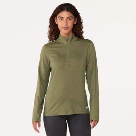 REI Co-op Midweight Half-Zip Base Layer Top - Women's 1