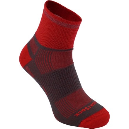 WRIGHTSOCK Run Reflective Mini Crew Socks 0