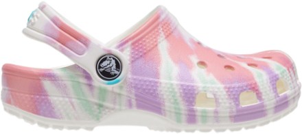tie dye crocs kids