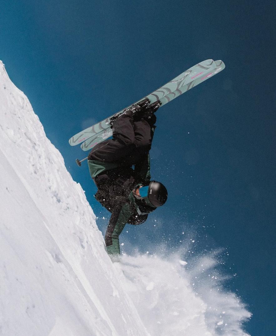 Location Image for QST 100 Iceberg Green Skis - 2025/2026