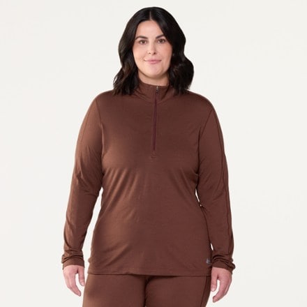 REI Co-op Merino 185 Half-Zip Base Layer Top - Women's 2