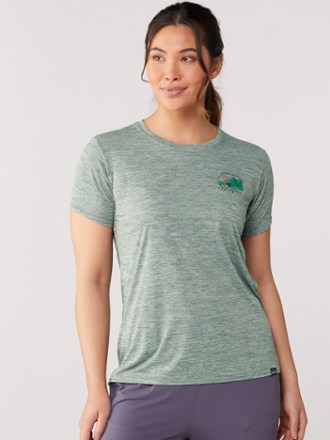 Patagonia Capilene Cool Daily Graphic Lands T-Shirt - Women's 1