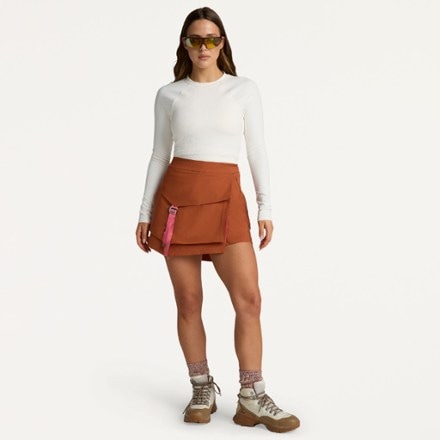 SENIQ Trailmix Hike Cargo Skort - Women's 0