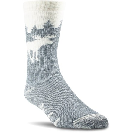 Woolrich Cabin Full Cushion Crew Socks - Moose 0