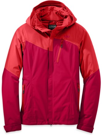 Offchute Insulated Jacket Women s Flame Scarlet XS