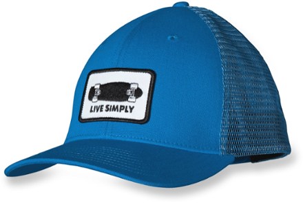 teal patagonia hat
