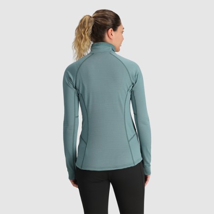 Outdoor Research Vigor Grid Fleece Quarter-Zip Pullover - Women's 4