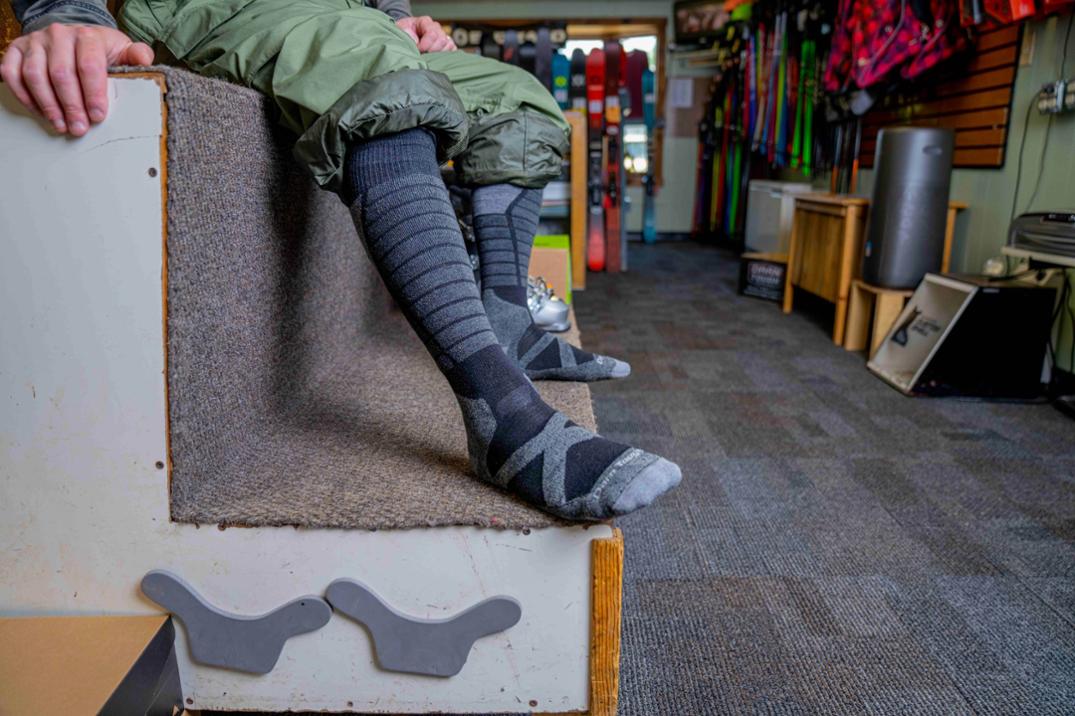 Location Image for Function X Over-The-Calf Midweight Ski and Snowboard Socks - Men's