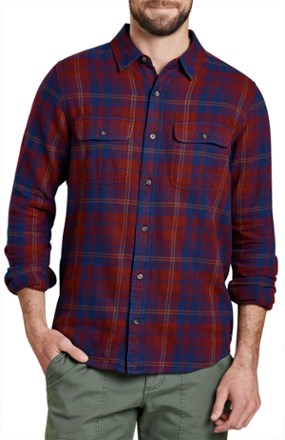 toad and co indigo flannel