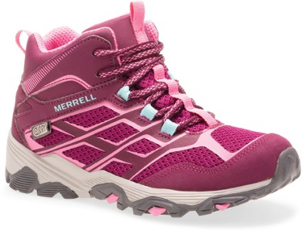 Merrell Moab FST Mid Waterproof Hiking Boots - Kids' | REI Co-op