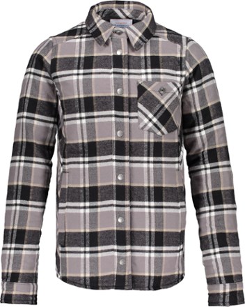 Obermeyer Avery Flannel Insulated Shirt Jacket - Berm Plaid Girls'