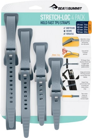 Sea to Summit Stretch-Loc TPU Straps - Package of 4 1